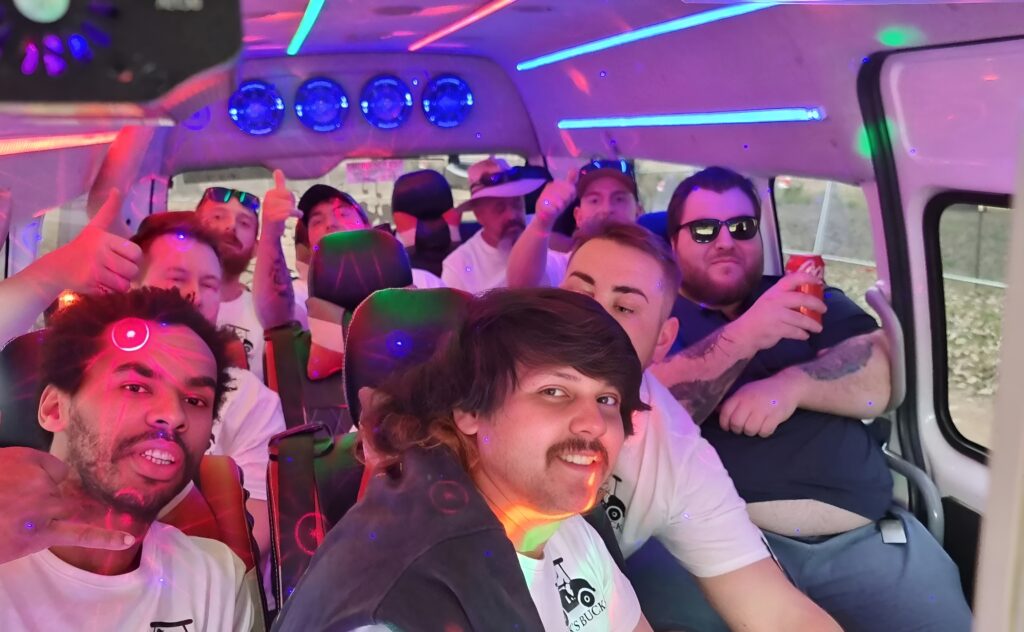 bucks party bus