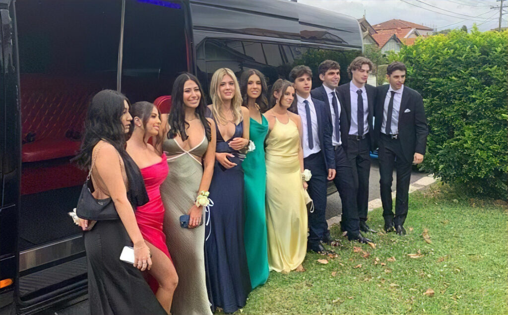 school formal party bus