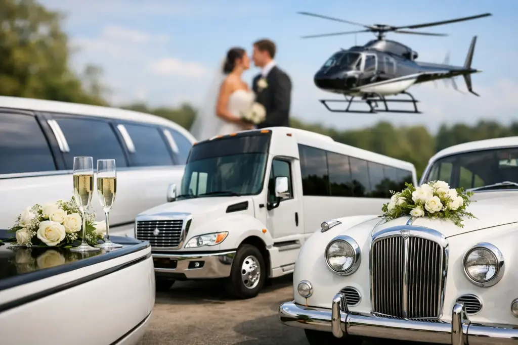 best wedding guest transport options