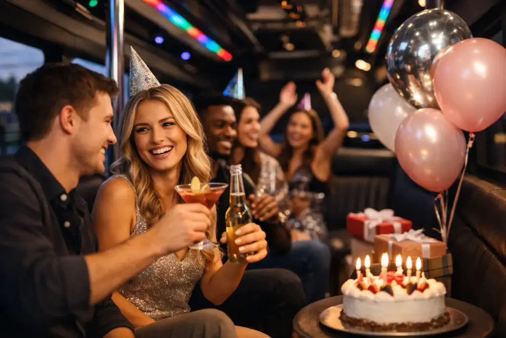 party bus packages for birthdays